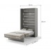Sienas gulta 120 BED CONCEPT BC-02, pelēks Sienas gulta 120 BED CONCEPT BC-02, pelēks